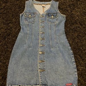 Bongo denim dress juniors size 7
